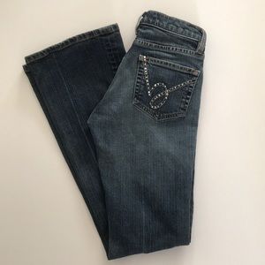 BEBE WOMEN'S BOOTCUT JEANS SIZE 27